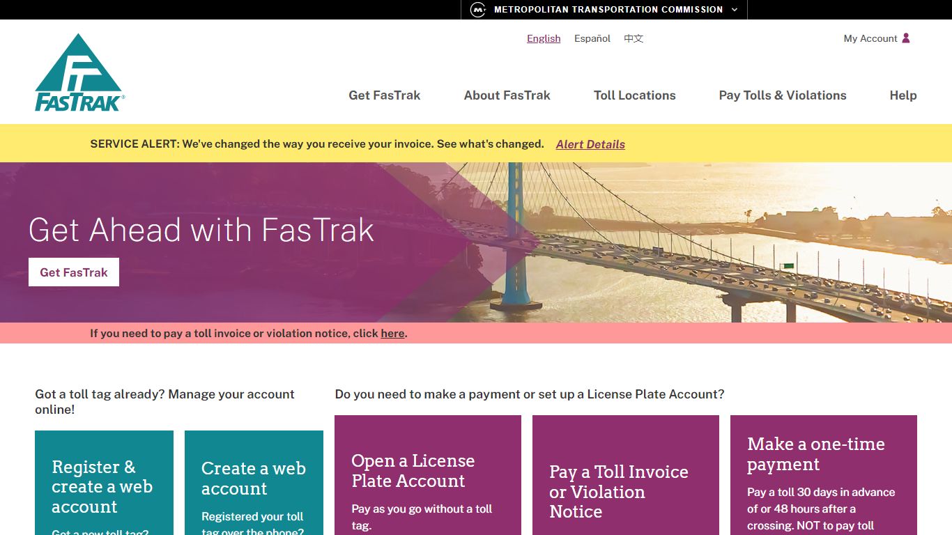 Get Ahead with FasTrak - bayareafastrak.org